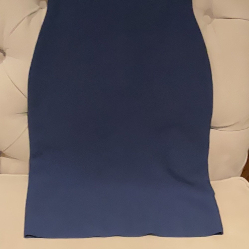 BCBGMaxAzria Royal Blue Sleeveless Mini Dress - Picture 4 of 7